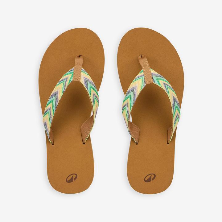 Actual product image Olaian Zehensandalen 550 Damen Raffi braun (41, 42)