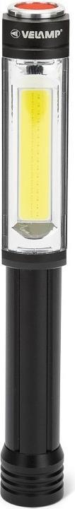 Immagine prodotto Velamp Torcia a LED IN256, con flash rosso, per situazioni di emergenza o per l'officina (3.30 cm, 400 lm)