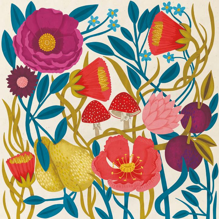 Actual product image Nina Pace Out Of Blue Wooden Block