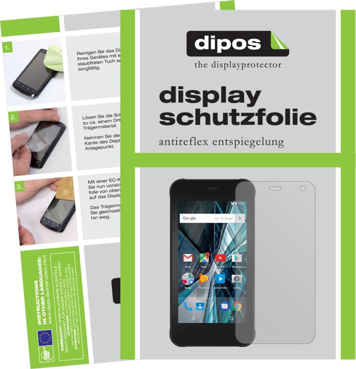 Actual product image Dipos Screen Protector Anti-Glare (6 Piece, Archos Sense 47X)