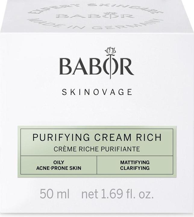 Immagine prodotto Babor SKINOVAGE Crema Purificante Ricca (50 ml, Crema 24h)