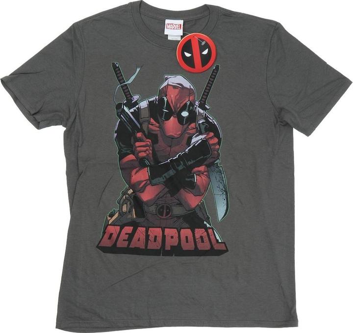 Produktbild Deadpool Ready For Action TShirt (L)