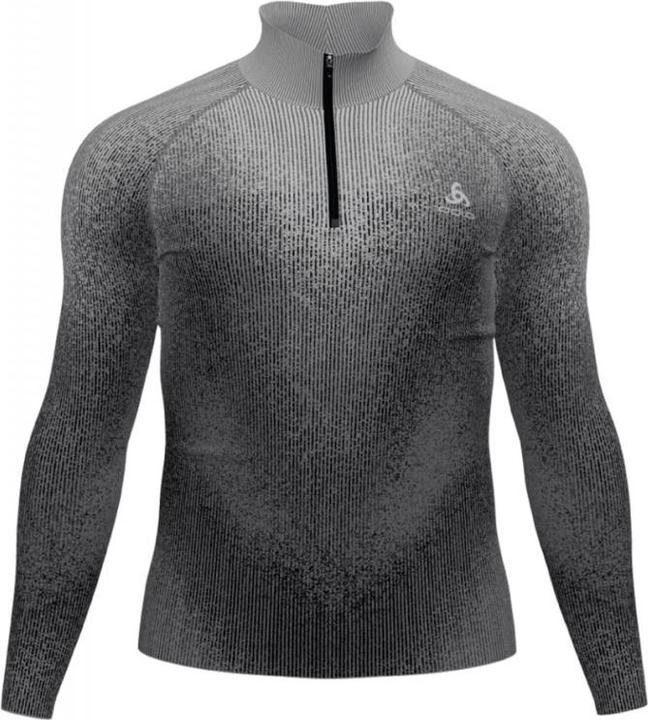 Image du produit Odlo BL TOP turtle neck l/s demi-zip BLACKCOM (XXL)