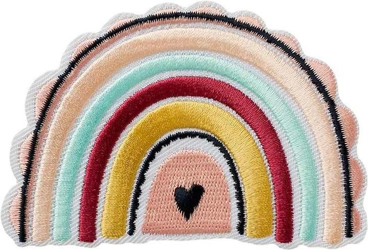 Mono Quick Regenbogen mit Herz (1 x)