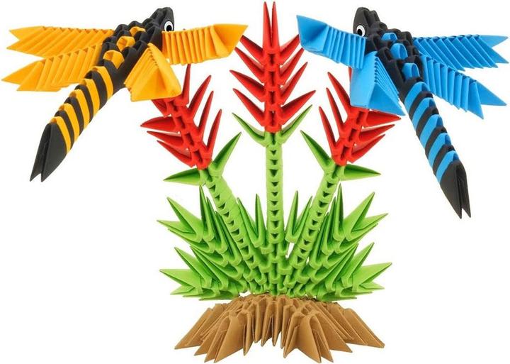 Produktbild Selecta Spielzeug ORIGAMI 3D - Libellen, 341-tlg. (341 Teile)