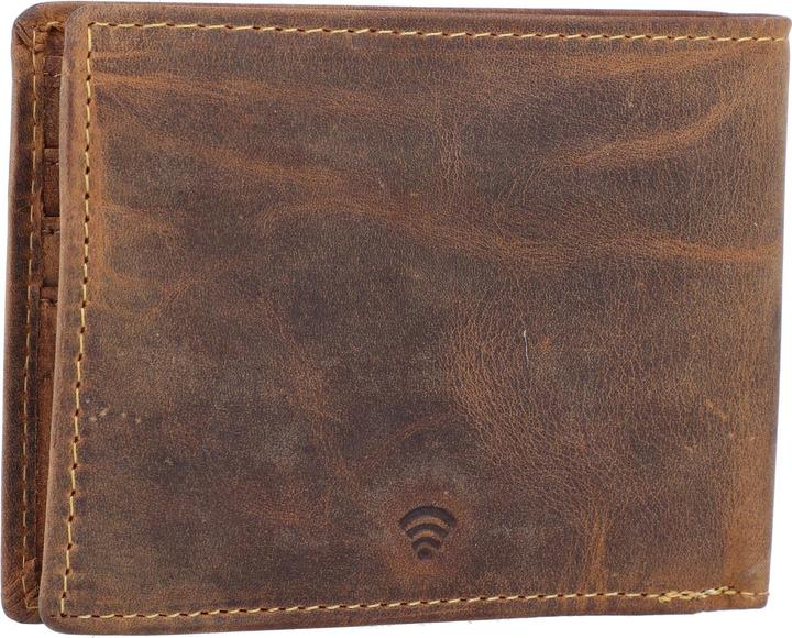 Immagine prodotto Greenburry Portafoglio vintage RFID in pelle 13 cm