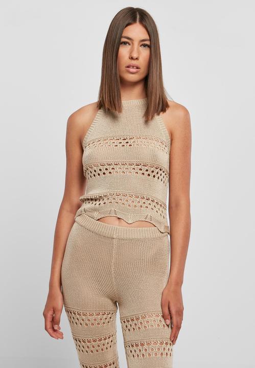 Immagine prodotto Urban Classics Top corto all'uncinetto da donna - 64657 (M)