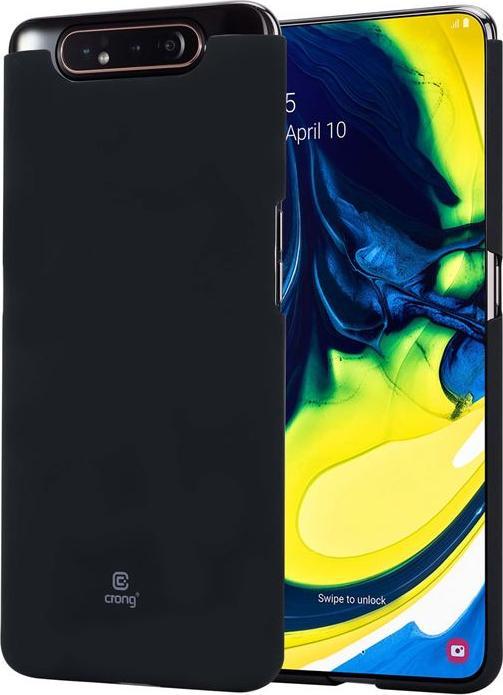 Productafbeelding Crong Gladde Skin Hoesje voor Samsung Galaxy A80/A90 (zwart) (Samsung Galaxy A80, Samsung Galaxy A90 5G)