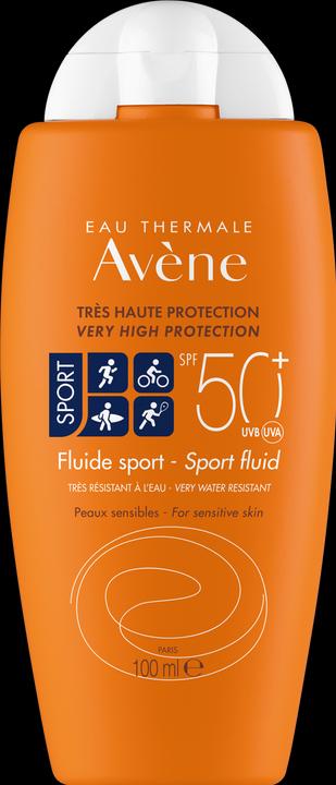 Avène Sport Fluid (Suntan cream, SPF 50+, 100 ml, 134 g)