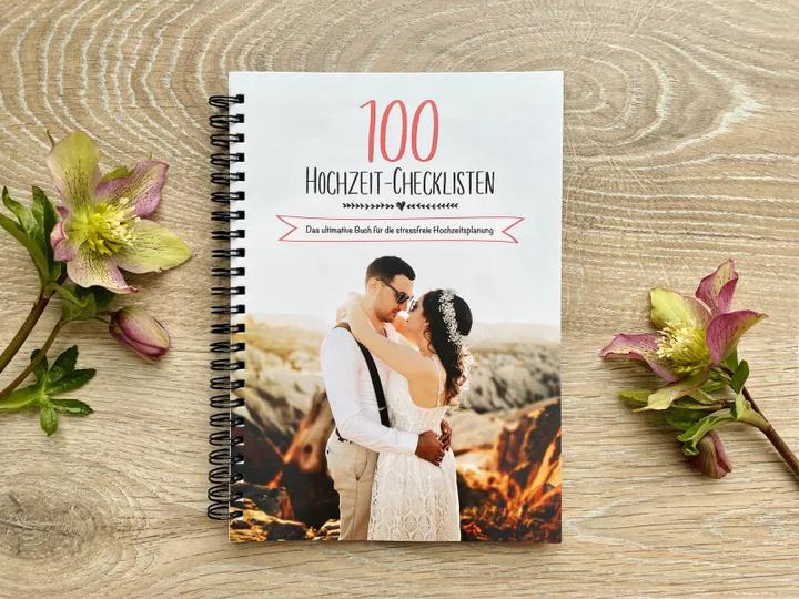 Actual product image 100 Hochzeit-Checklisten: Das ultimative Buch für die stressfreie Hochzeitsplanung (German, Raffael Schulz, Sonja Schulz, 2023)