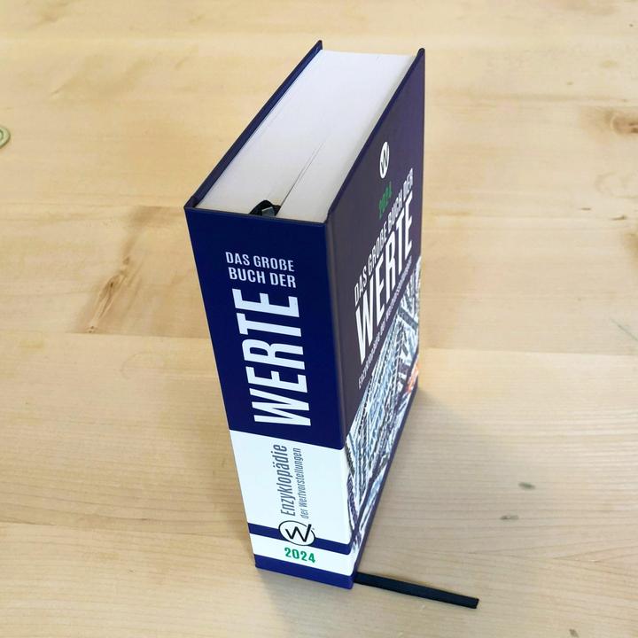 Actual product image Das grosse Buch der Werte 2024 (German, Frank H. Sauer, VINCI 3000 GmbH, 2024)