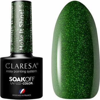 Produktbild Claresa Lakier hybrydowy Make It Shine! 5 -5g (Grün, Farblack)
