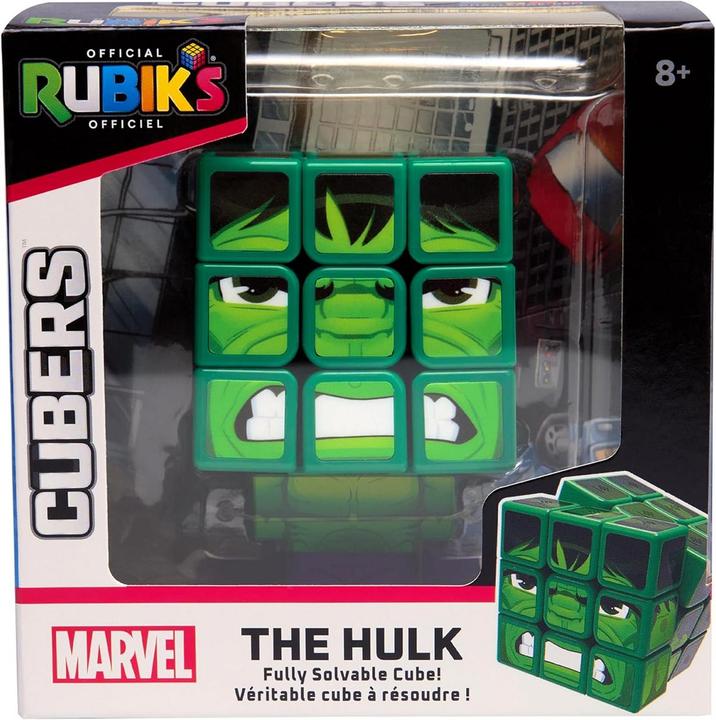 Actual product image Spin Master Rubik's - Cubers 3x3 - Hulk (3 x 3)