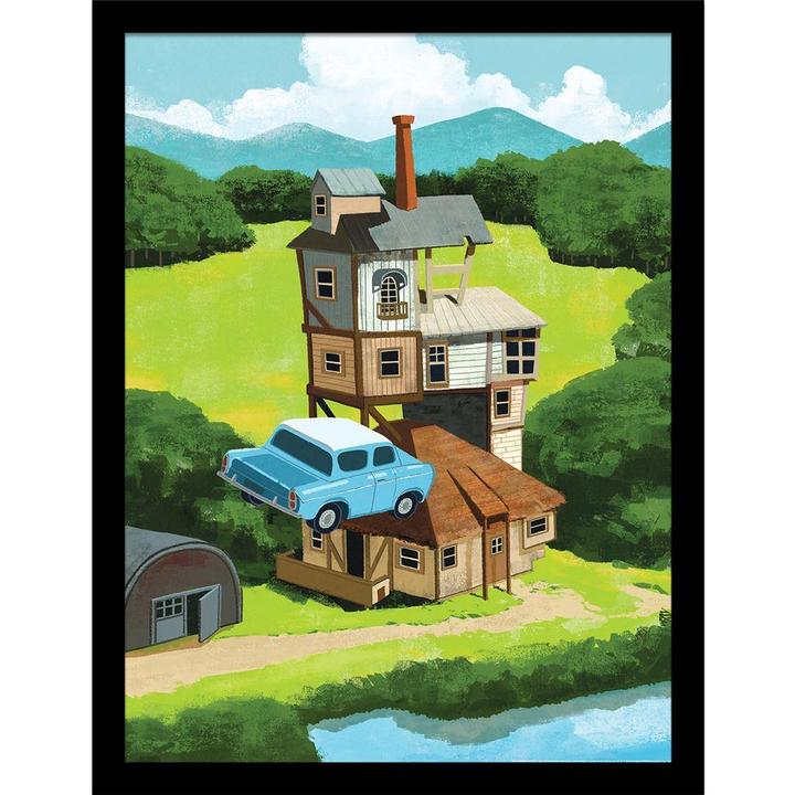 Image du produit - Poster encadré LOOKING FORWARD (45 x 35 cm)