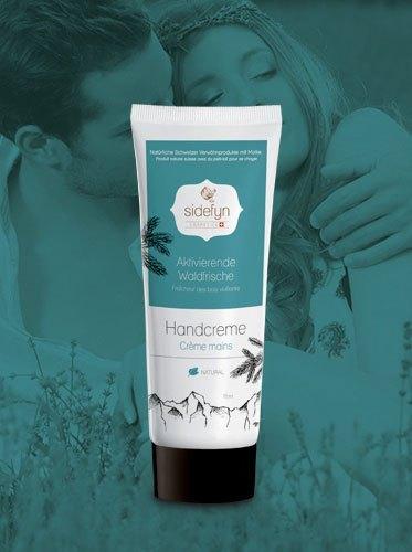 Actual product image Sidefyn Cosmetics Hand cream - ACTIVATING FOREST FRESH (75 ml)