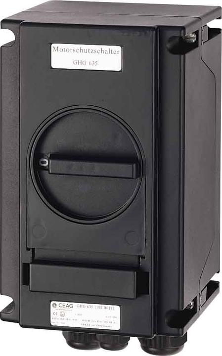 Actual product image Ceag Motor starter,4.0-6.3A FLC range