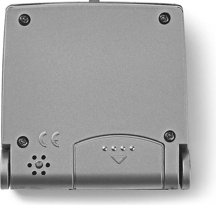Produktbild Nedis Digital-Schreibtisch-Wecker | Hintergrundbeleuchtung LCD-Anzeige | 1.7 cm | Backlight | Faltba