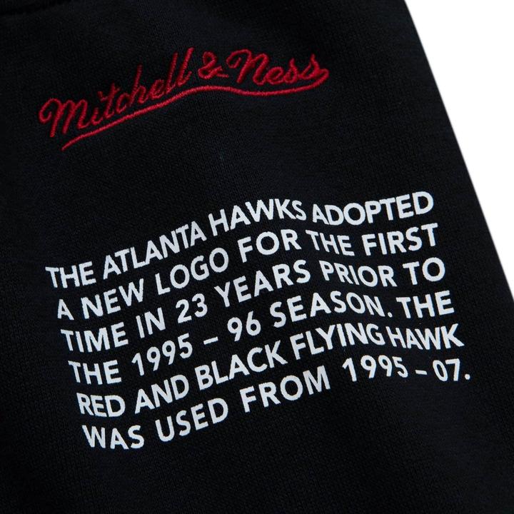 Image du produit Mitchell & Ness M&N NBA Fleece Shorts - TEAM ORIGINS Atlanta Hawks (L)