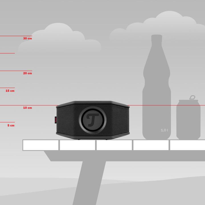 Image du produit Teufel Rockster Go 2 (28 h, Fonctionnement sur batterie, Alimentation via port USB)