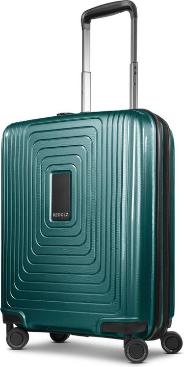 Immagine prodotto Redolz Essentials 14 Carrello da cabina a 4 ruote da 55 cm con piega elastica (46 l, Bagaglio a mano (fino a 50 litri))