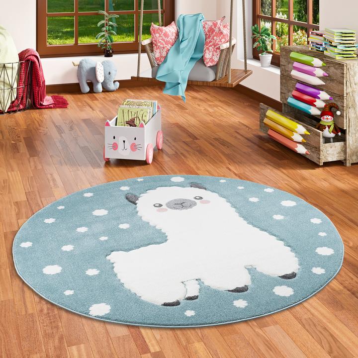 Produktbild Pergamon Kinder Teppich Maui Kids Alpaka (200x200 cm)