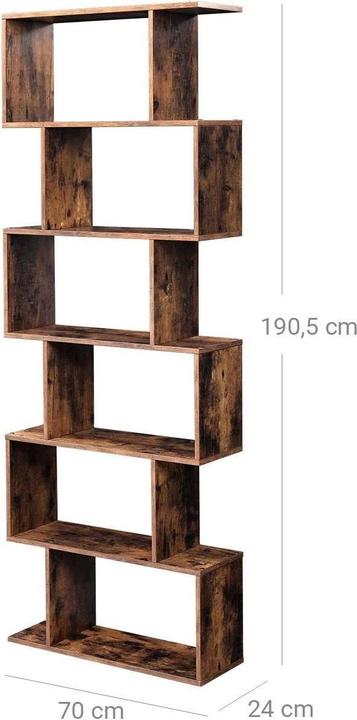 Actual product image Vasagle Shake (70 x 24 x 190.5 cm)