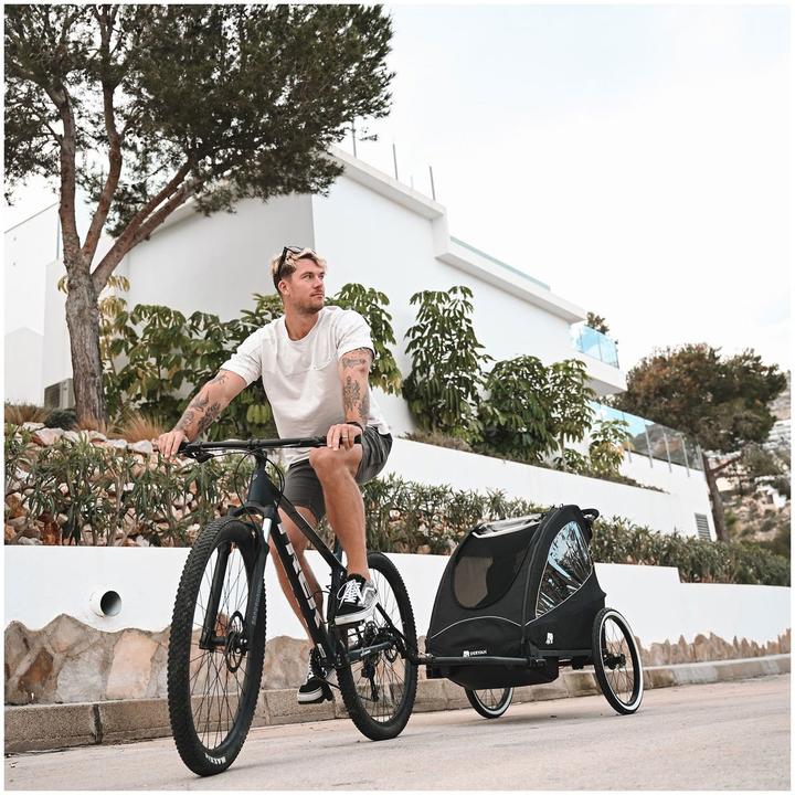 Actual product image Deryan 3in1 Fahrradanhänger für 1 Kind