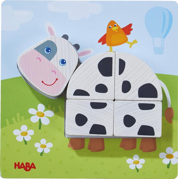 Produktbild Haba Zuordnungsspiel Bauernhof (Deutsch, Französisch, Italienisch, Englisch, Niederländisch, Spanisch)