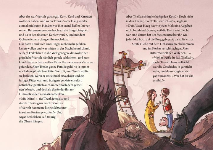 Produktbild Der kleine Ritter Trenk und der ganz gemeine Zahnwurm (Deutsch, Kirsten Boie, Barbara Scholz, 2013)