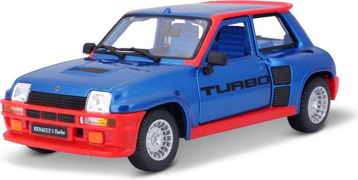 Produktbild Bburago Renault 5 Turbo blau/rot 1:24