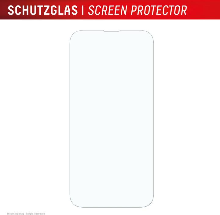 Produktbild Displex Real Glass, 2D Panzerglas + Handyhülle (1 Stück, Apple iPhone 16e)