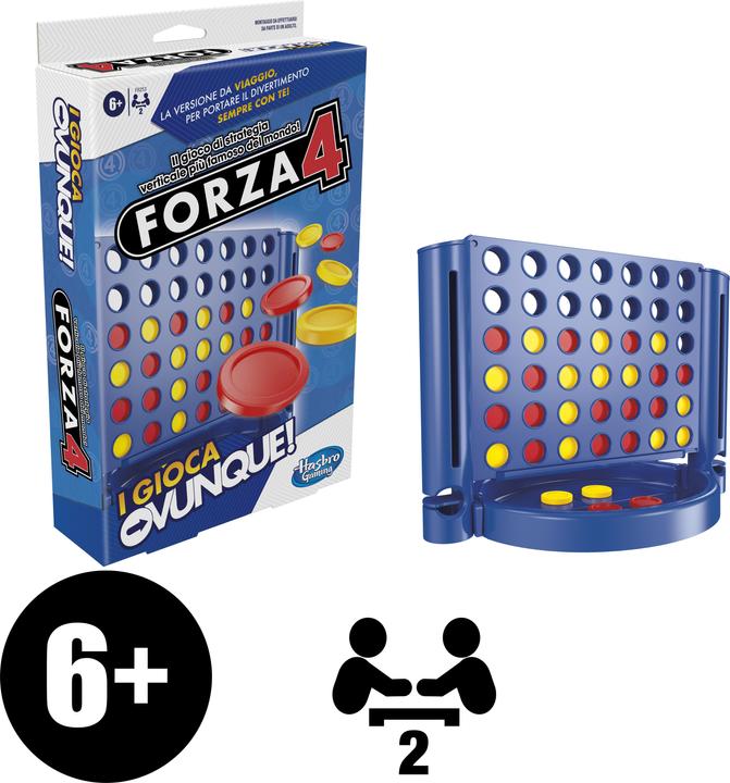 Immagine prodotto Hasbro Gioco da Viaggio Gaming Forza 4 (Italiano)