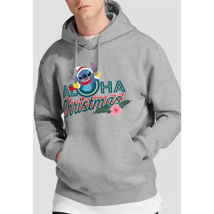 Image du produit Lilo & Stitch - Sweat à capuche ALOHA CHRISTMAS - Homme (XXL)