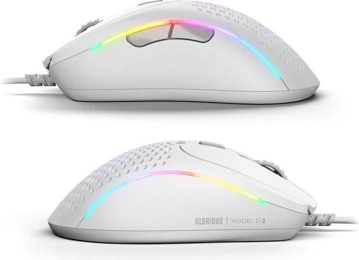 Produktbild Glorious PC Gaming Race Glorious Model D 2 Gaming-Maus - weiss (Kabelgebunden)