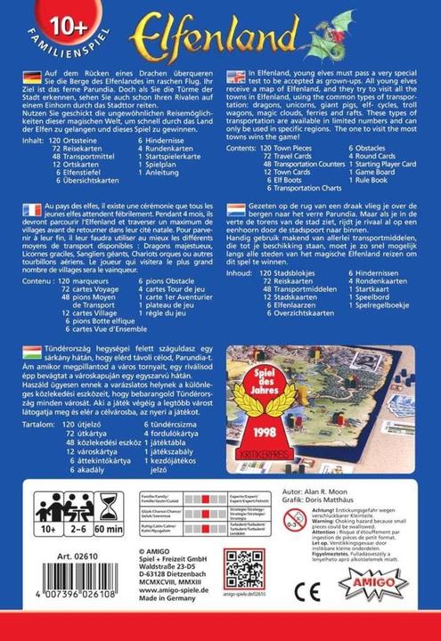 Image du produit Amigo Le pays des elfes (Allemand)