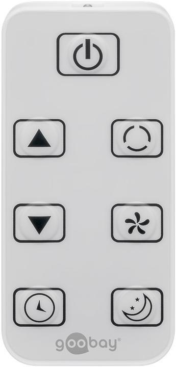 Produktbild Goobay Lokales Klimagerät 9000 BTU/2600 W mit Fernbedienung und Timer (20 m², 9000 BTU/h)