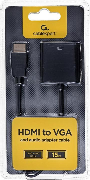 Immagine prodotto Gembird HDMI – VGA (HDMI, VGA, 4.50 cm)