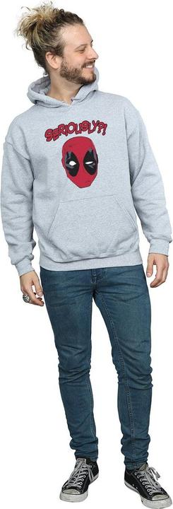 Actual product image Mens Deadpool Seriously Hoodie (3XL)