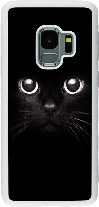 Immagine prodotto PhoneLook Coque Silicone rigide blanc Occhi di gatto (Samsung Galaxy S9)