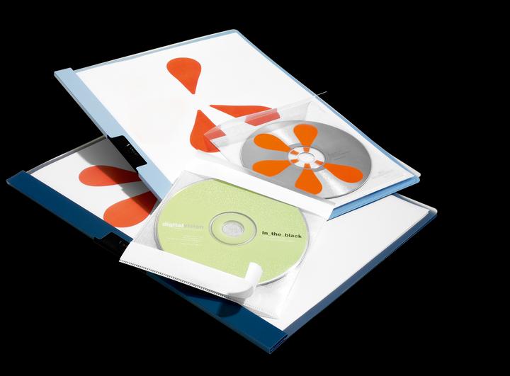 Produktbild Durable CD/DVDHüllen Selbstklebend Set (CDs)