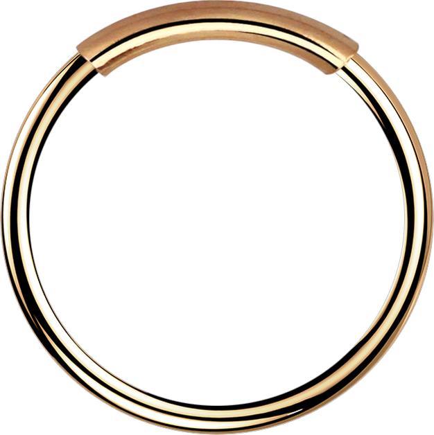 Immagine prodotto Star Piercing Anello al naso infinito in oro rosa (senza ottone, Acciaio chirurgico 316L)