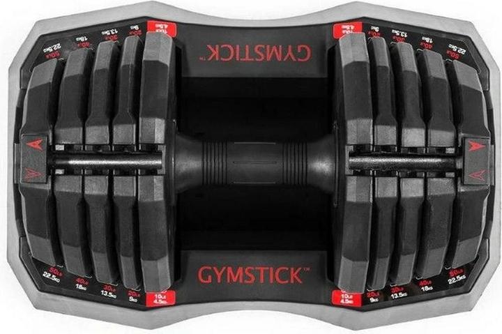 Actual product image Gymstick Verstellbare Hantel (1 x 22.5 kg)