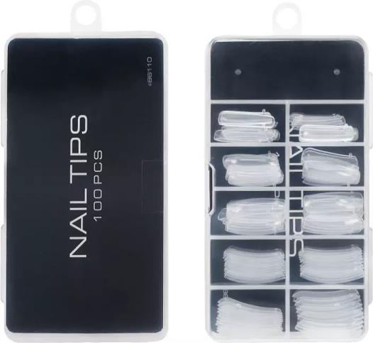 Canni Nail Tips (Kunstnägel, Klar)