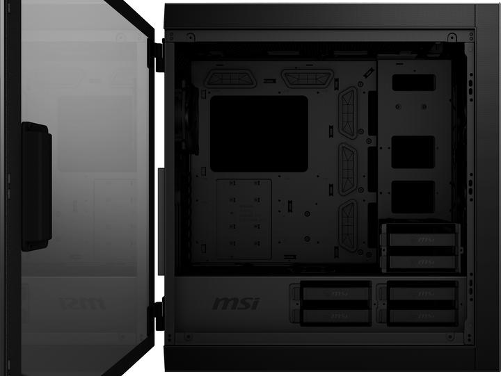 Actual product image MSI MPG Sekira 500P (mATX, Mini-ITX, ATX, E-ATX)