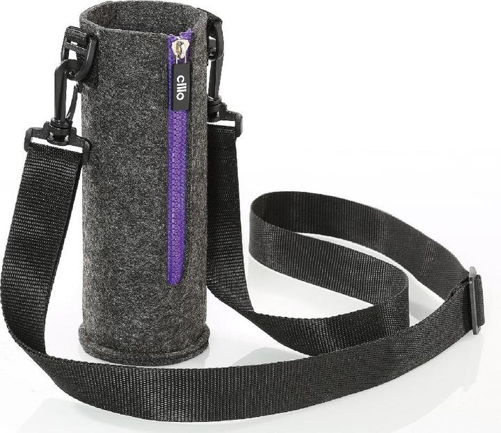 Image du produit Cilio Sac à bouteilles, feutre violet H 21 cm (0 l)