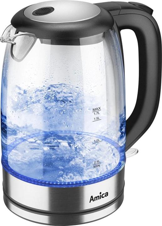 Actual product image Amica Czajnik szklany 1.7l KD2050G (1.70 l, EU plug)