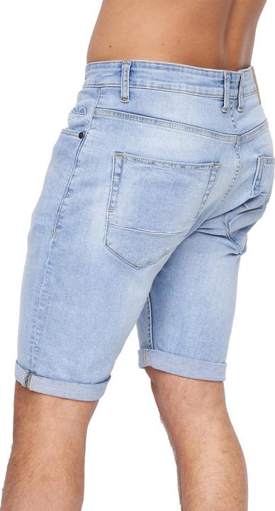Actual product image Crosshatch Mens Tonwin Denim Embossed Shorts (38)