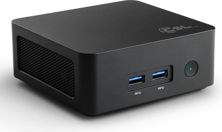Immagine prodotto CSL Mini-PC Narrow Box Nero / 16GB / 1000 GB M.2 SSD / Win 11 Home (Intel N100, 16 GB, 1000 GB, Grafica Intel UHD)