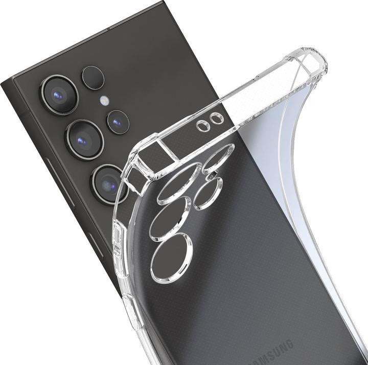 Actual product image Mayaxess Clear Protector Case Series (Samsung Galaxy S24 Ultra)