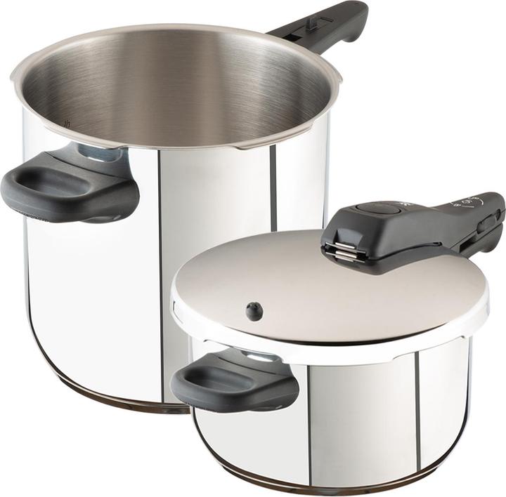 Produktbild WMF Schnellkochtopf Set (22 cm, Pfannenset + Topfset, Stahl)